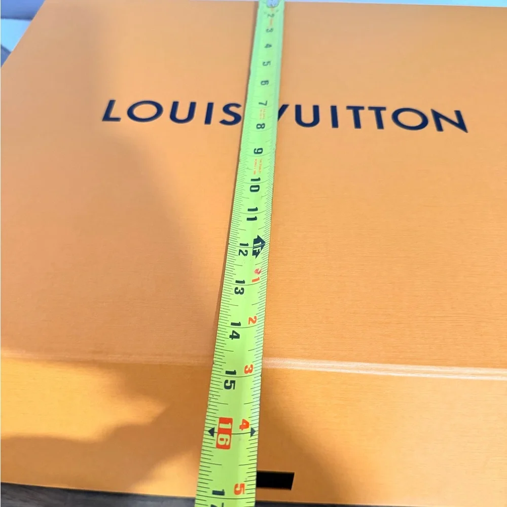 Louis Vuitton Orange Luxury Drawer Box – Authentic Designer Packaging